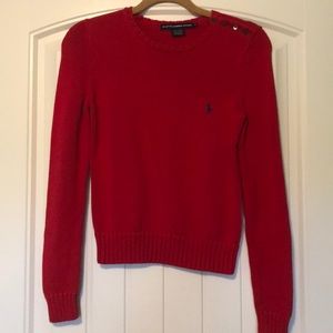 Ralph Lauren red sweater size S